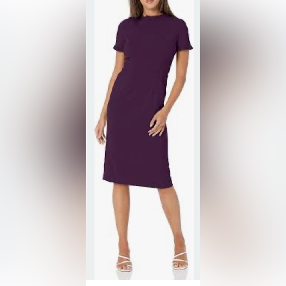 Maggy London Deep Purple Dress